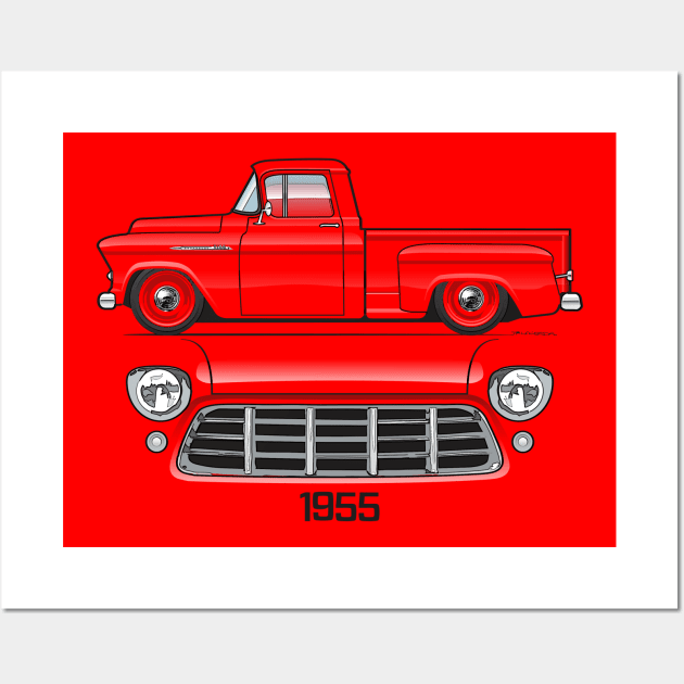 1955 Multi Color Wall Art by JRCustoms44